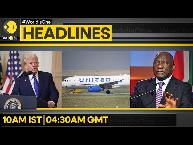 Trump's Warning on Panama Canal | Trump Cuts Off Funding for South Africa | WION Headlines