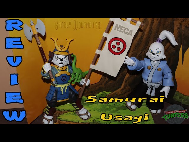 The Adventures of Samurai Usagi Figure Review | NECA TMNT Haulathon 2024