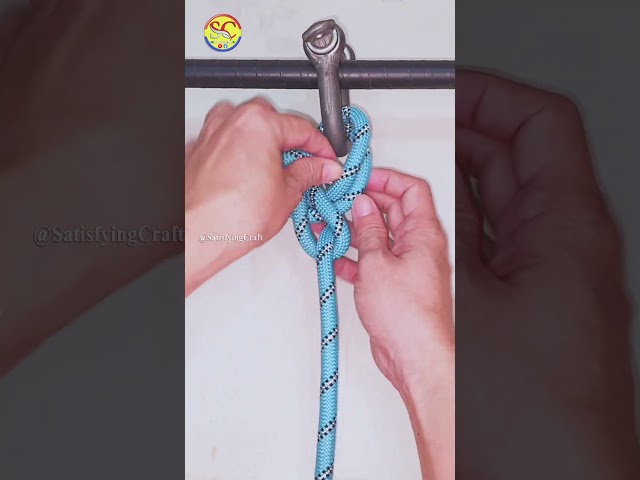 How to tie knot diy at home, rope tip tutorial ep2525