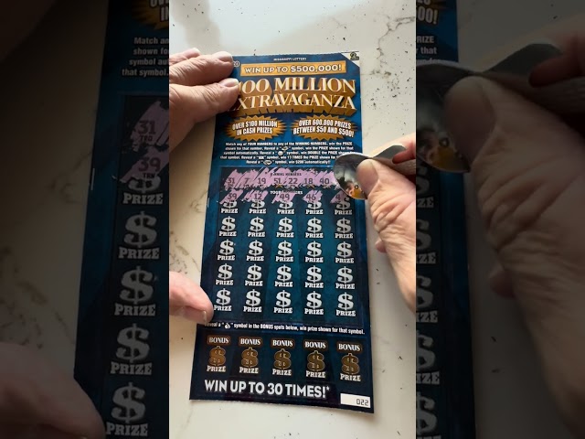 Mississippi Lottery Golden Nugget Win!