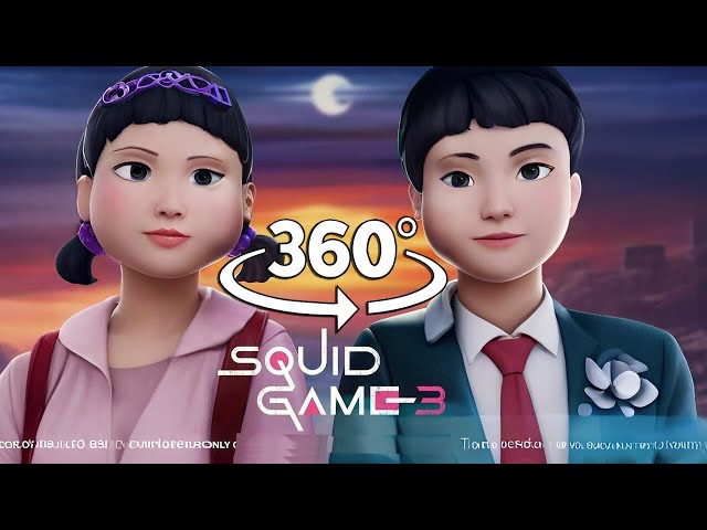 Squid Game Season 3 (오징어 게임)  | Red Green Light: VR 360° Video #squidgame3