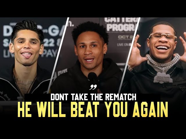 Regis Prograis ADVISED Devin Haney to AVOID IMMEDIATE Ryan Garcia rematch