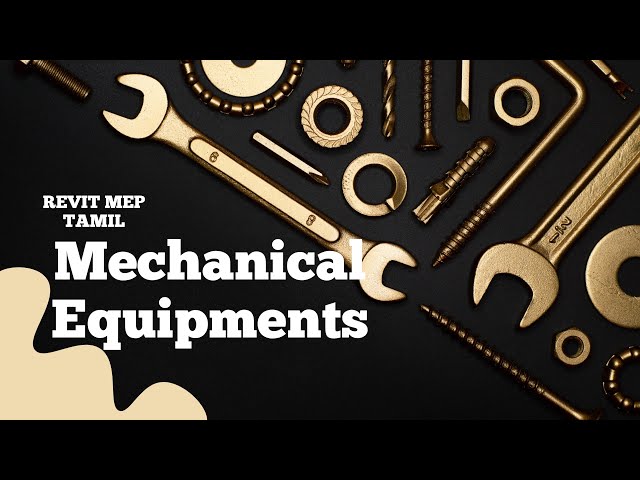 Revit MEP 2025 Mechanical Equipments Explain | How to take Mechanical Equipments in Revit | Tamil