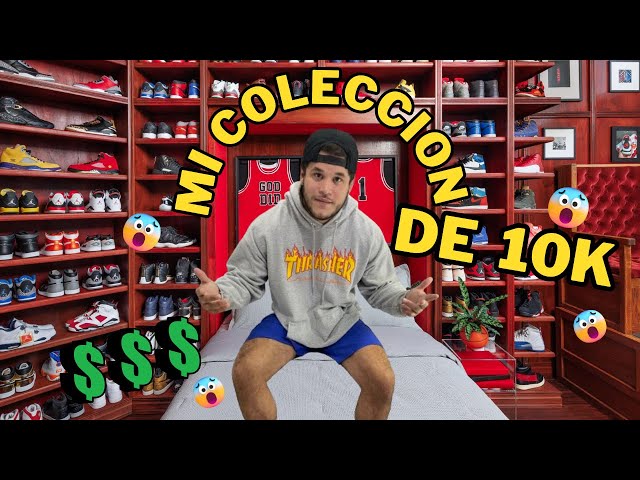 MI COLECCIÓN DE SNEAKERS DE $10K $$$ - LIL THE KING 10