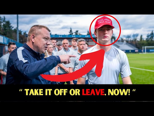 Coach Kicks Barron Trump Off Team Over MAGA Hat—His Response Shocked the Community!