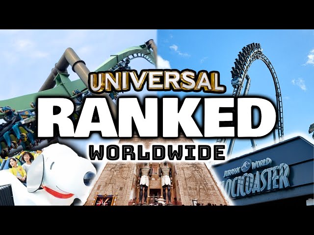 Ranking EVERY Universal Park Worldwide (Besides Beijing)