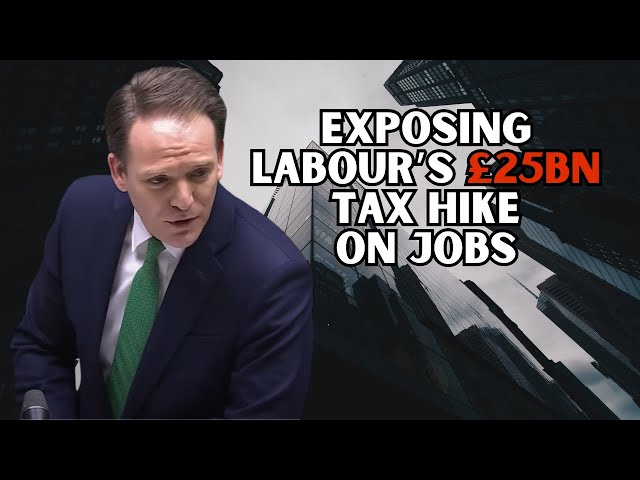 Gareth stands up to Labour's £25bn tax hike - House of Commons, 03/12/24