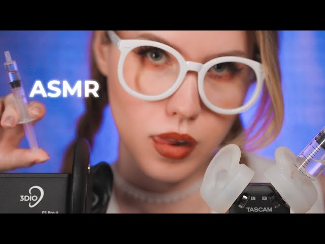 ASMR 🤤 YOU WILL FALL ASLEEP at 15:32 minutes 😳  TASCAM vs 3DIO MIC