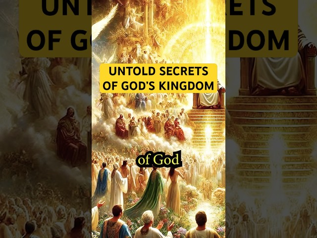 WHAT THE KINGDOM OF GOD REALLY IS?  #ai #bible