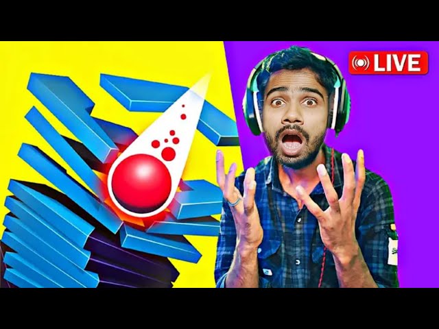 🔴Stack Ball 20D LIVE Gaming📲🎮 Shahrukh.SM7080