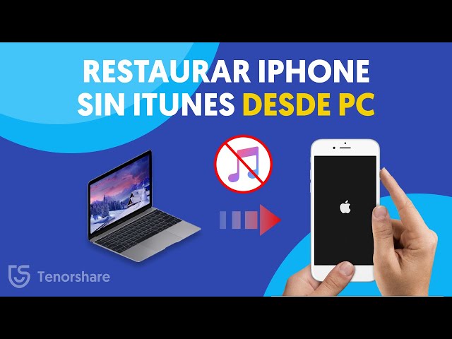 Restaurar iPhone sin iTunes desde PC