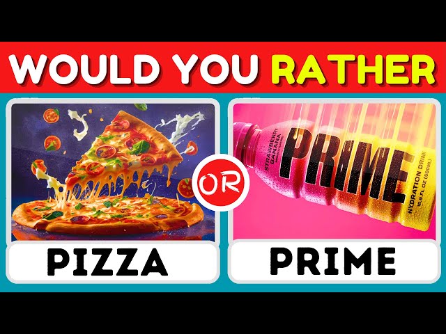 Would You Rather? Snacks & Junk Food Edition 🍔🍕🍭