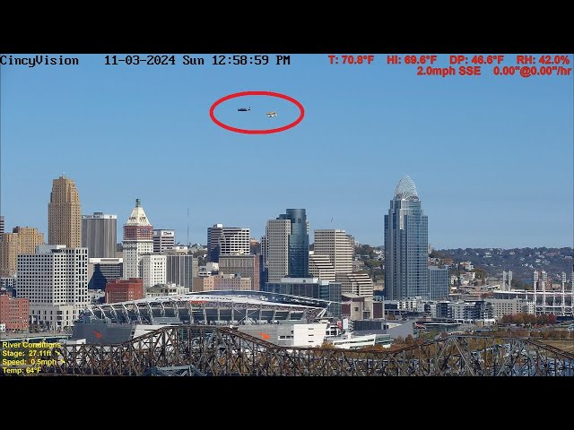 Grumman TBF Avenger Flyover before Cincinnati Bengals vs Oakland Raiders 11-3-2024