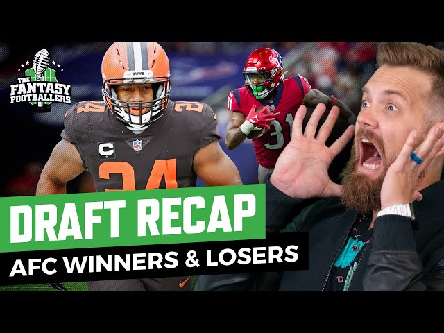 NFL Draft Recap: AFC Winners & Losers + Swag vs Flash | Fantasy Football 2023 - Ep. 1400