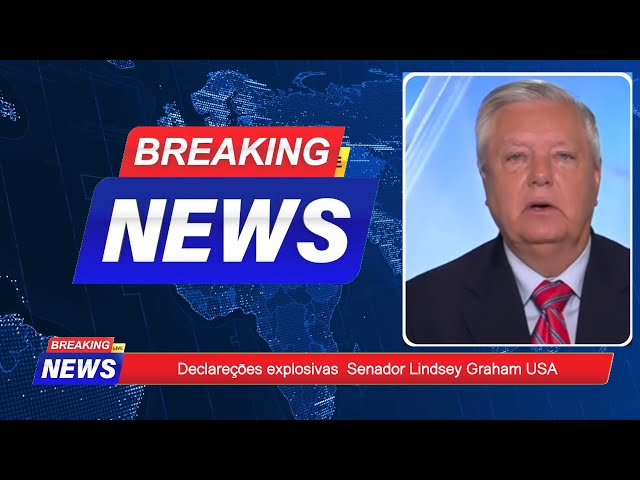 Senador Lindsey Graham |  O Conflito da Ucrânia: Uma Questão de Dinheiro@PovoEnganado