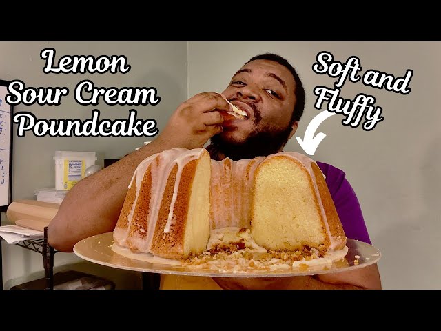 Sour Cream Pound Cake Recipe (Best Lemon Pound Cake Recipe)