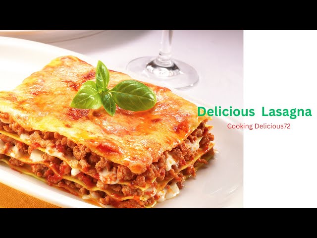 Italian Delicious Lasagna