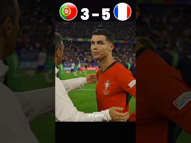 Portugal vs France,2024 EURO penalty shootout.#youtube #football #shorts