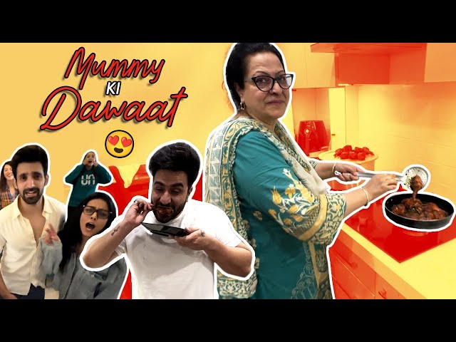 Ghar Mein Khaana Khazana❤️‍🔥 | Dawaat By Mumma | JasLy Vlogs | Jasmin Bhasin | Aly Goni