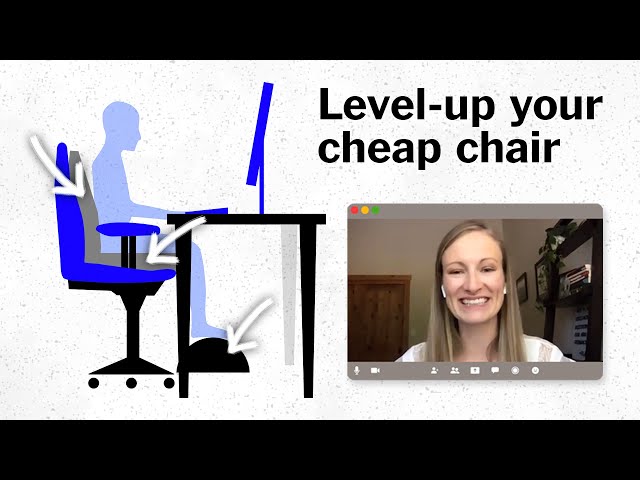 How to Make a Cheap Office Chair Comfortable and Ergonomic