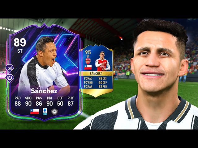 89 Flashback SBC Sanchez is a serious THROWBACK! 😍 FC 25 Player Review