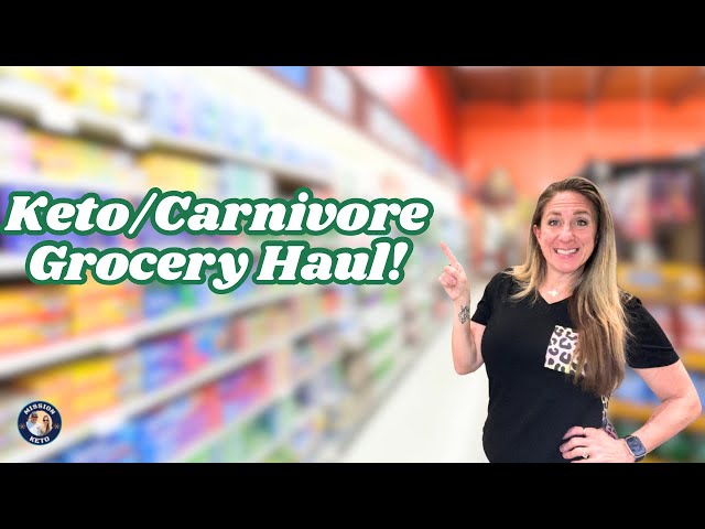 KETO GROCERY HAUL - BJ'S STOCK UP AND PUBLIX | NEW PRODUCT REVIEW