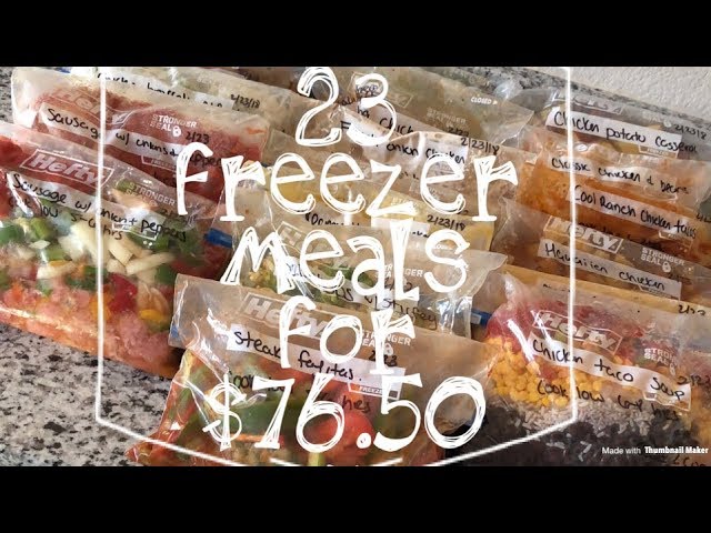 PREPPING FREEZER MEALS FOR WHEN BABY COMES | TheTerrasAdventures