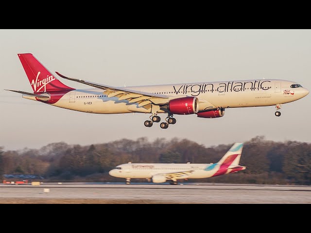 A beautiful morning at Manchester Airport