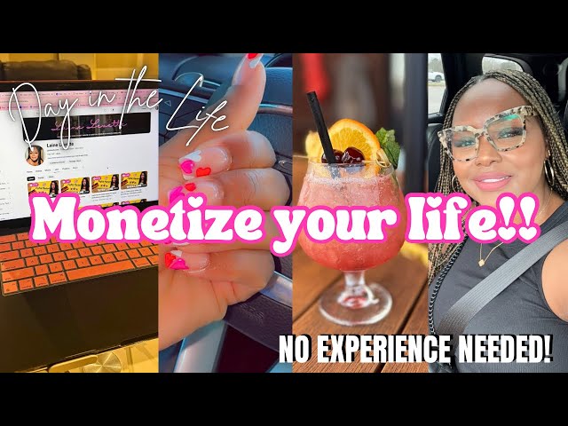 How to make money online by monetizing your daily life even if your camera shy + Content strategies