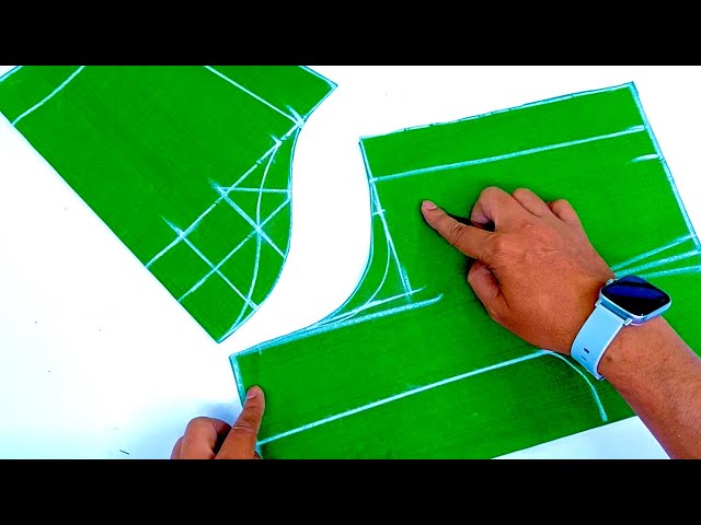 Armhole और Sleeves Cutting Tips For Blouse / बड़े गले के ब्लाउज में आर्महोल छोटा क्यों काटते हैं ।