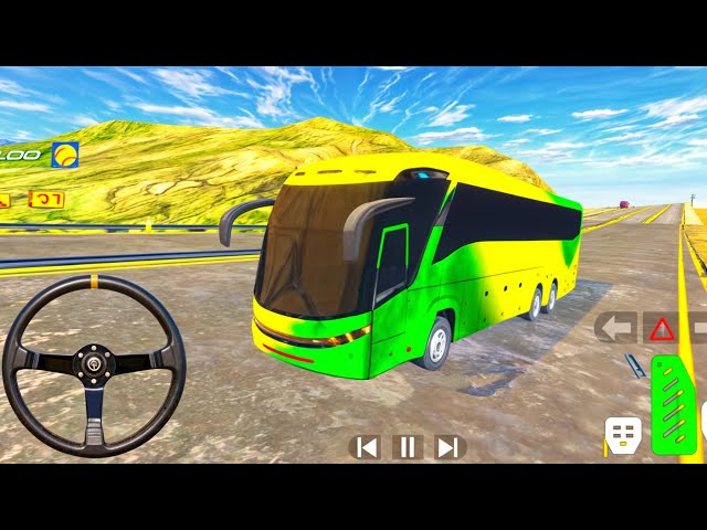 Modern Public Coach Bus Simulator - City Bus Driving #6 - Realistic Bus Driving Game