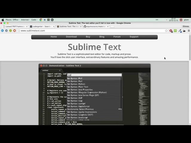 Material Theme Sublime Text