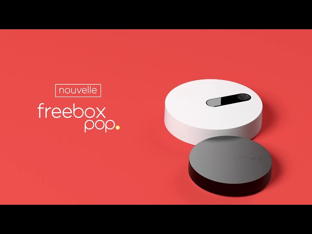 La nouvelle Freebox Pop ! Toute petite. Toute puissante.