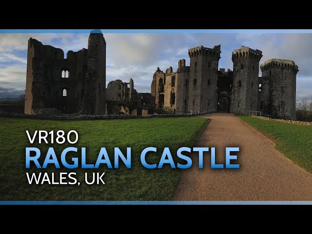 VR180 / Raglan Castle, Wales, UK (Shot on the Vuze XR)