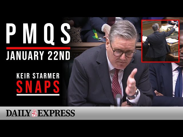 PMQs IN FULL: Starmer faces fiery grilling in heated Prime Minister's Questions