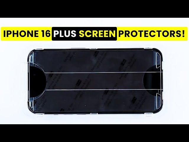 Top 5 Best iPhone 16 Plus Screen Protectors!🔥🔥✅