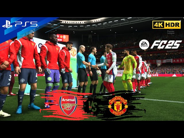 FC 25 | PK Shootout Decider | Arsenal vs Manchester Utd | English Premier League 24/25 | PS5 4K60