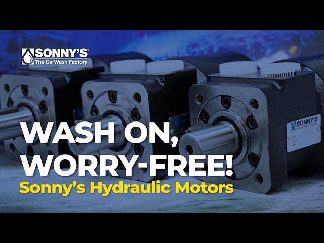 Keep on Washing with Sonny's Hydraulic Motors - Unbeatable Reliability and Performance