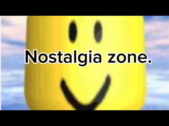 Playing super nostalgia zone on Roblox….