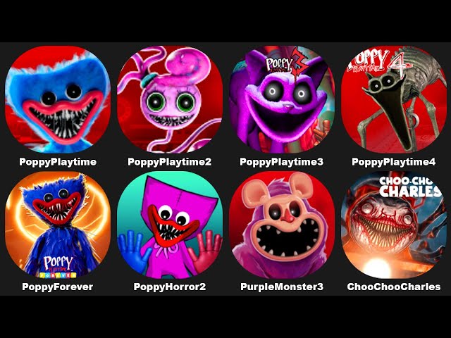 Poppy Playtime Chapter 4,Choo Choo Charles,Poppy Playtime Roblox,Poppy Horror 2,Poppy Playtime 3+2