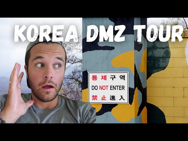 WE VISITED THE NORTH KOREAN BORDER 🇰🇵 (DMZ Tour from Seoul)