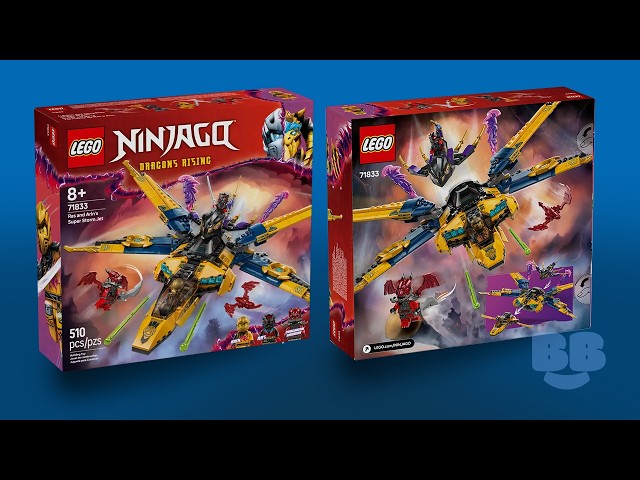 LEGO® Ninjago 71833 Ras & Arin’s Super Storm Jet – Part 2 Building the Living Module & First Wings