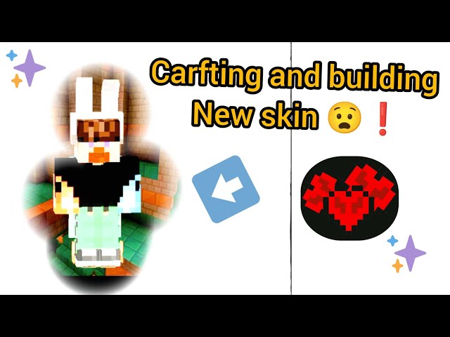 Carfting and building new skin for SMP ...#opa ☺️#cute