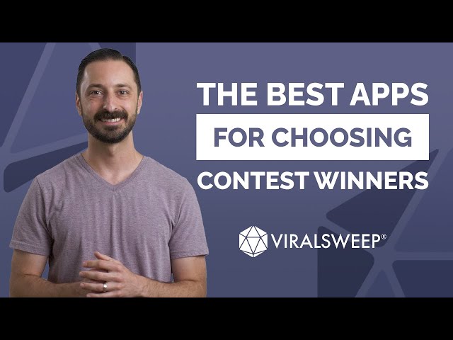 The Best App for Picking Giveaway Winners