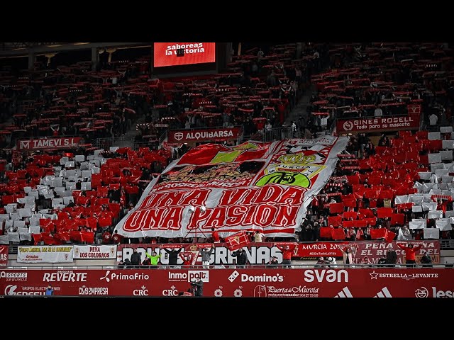 RAIJOS GRANAS Making of tifo Real Murcia - Hércules (18/01/25)