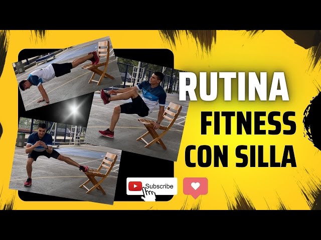 RUTINA funcional con SILLA #fitness #workout #fullbodyworkout