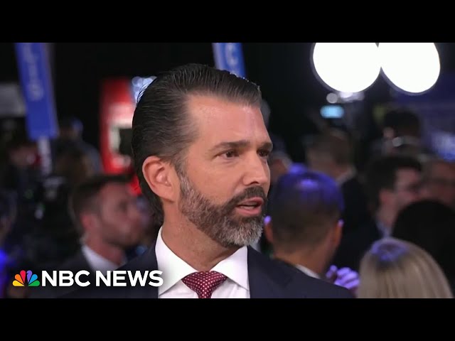 Donald Trump Jr. calls Sen. Vance's debate performance 'master class'