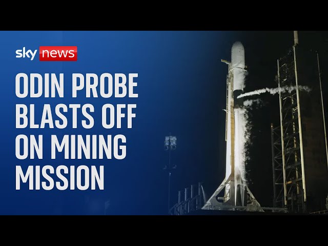 Odin probe launches on SpaceX rocket to explore asteroid for potential mining mission