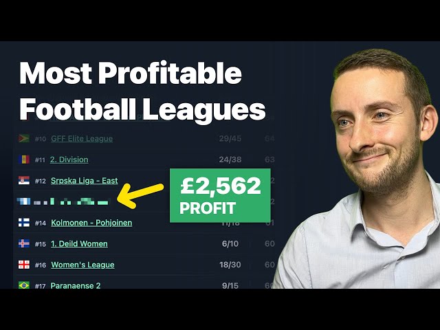 The Most Profitable Football Leagues for Betting in 2024