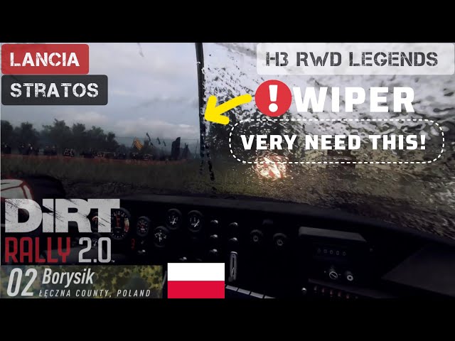 DiRT Rally 2.0 - POLAND - H3 RWD LEGENDS - S2 R02 @codemasters